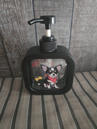 zeep pompje met hondje