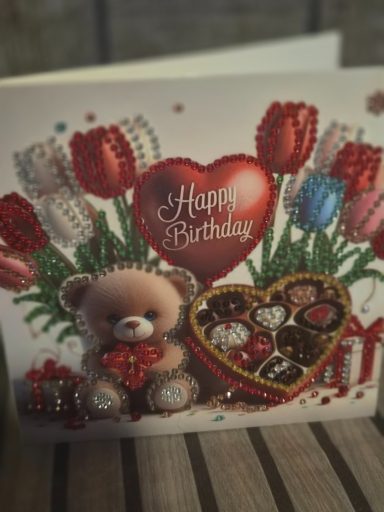 happy birthday kaart beren