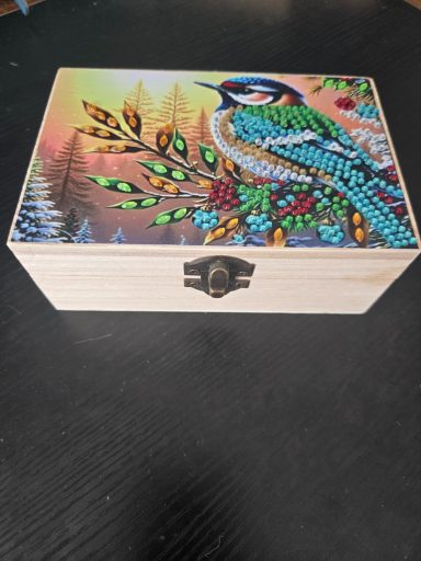 sieraden doosje vogel