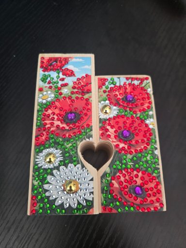 waxinelichthouder setje papaver