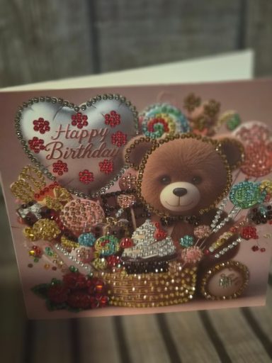 happy birthday kaart beren